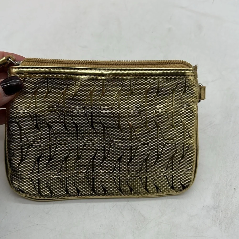 Nine West Gold Wristlet